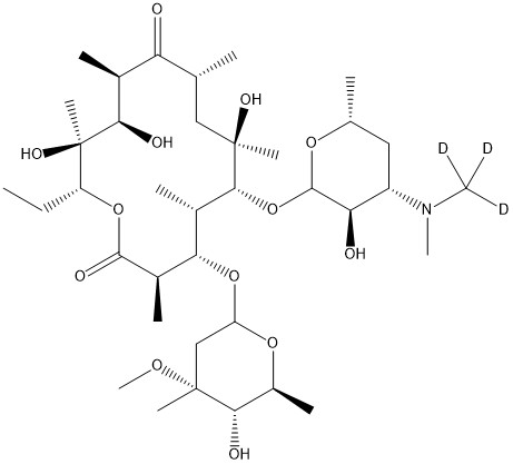 Erythromycin-[13C,d3]